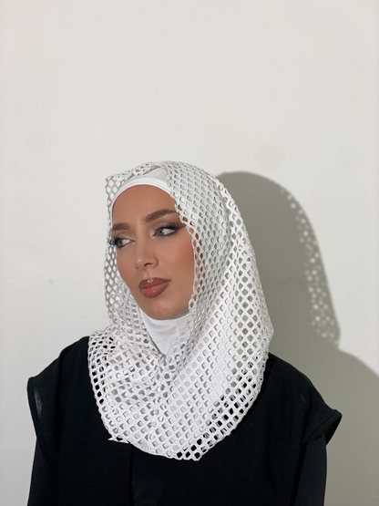 Cagoule 2 pièces filet (+couleurs )