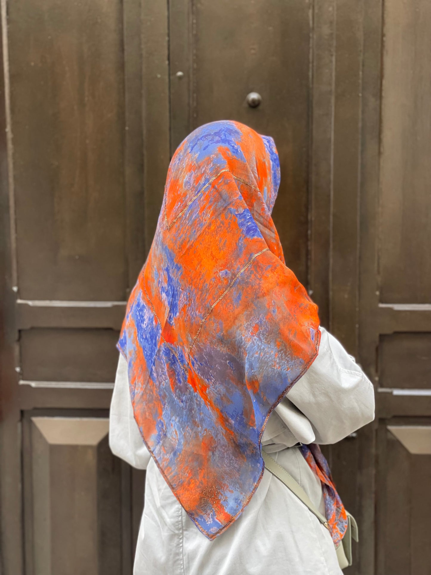 Carré mousseline AURORE