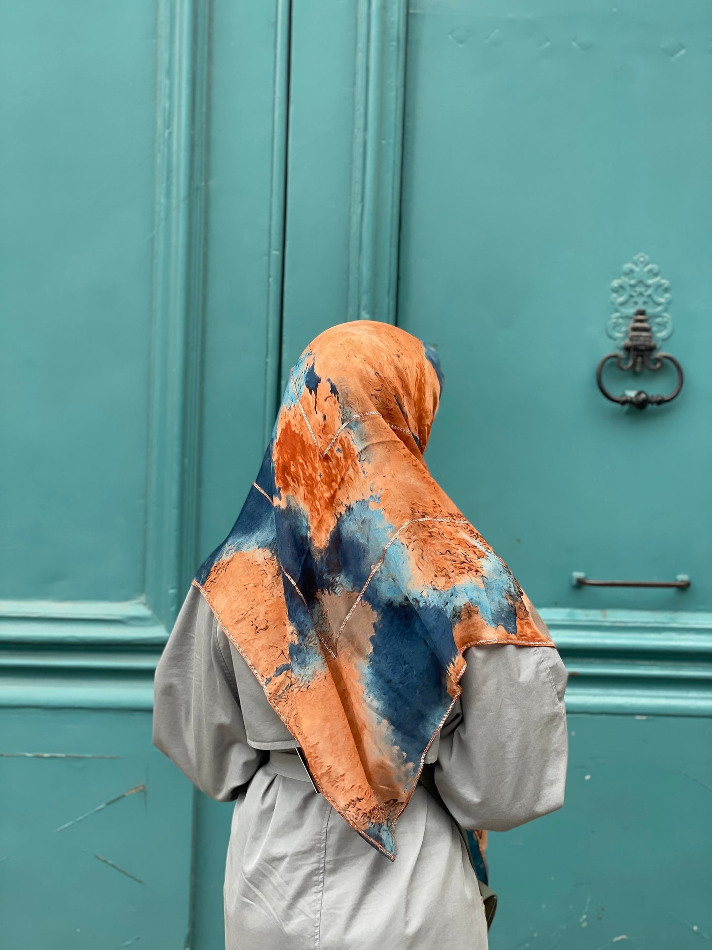 Carré mousseline CORAIL