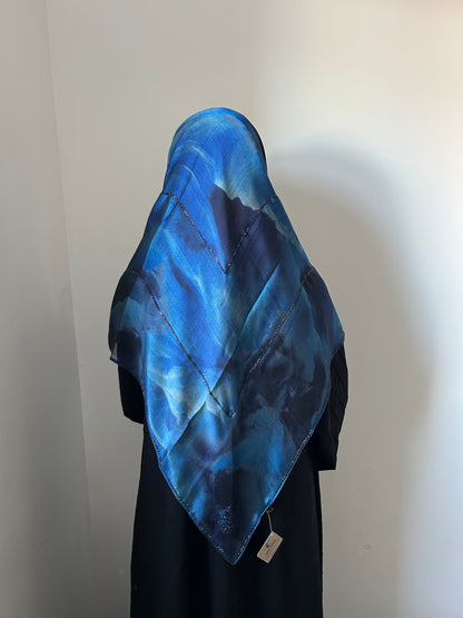 Lapis Lazuli Muslin Square