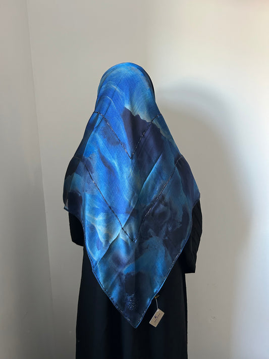 Lapis Lazuli Muslin Square