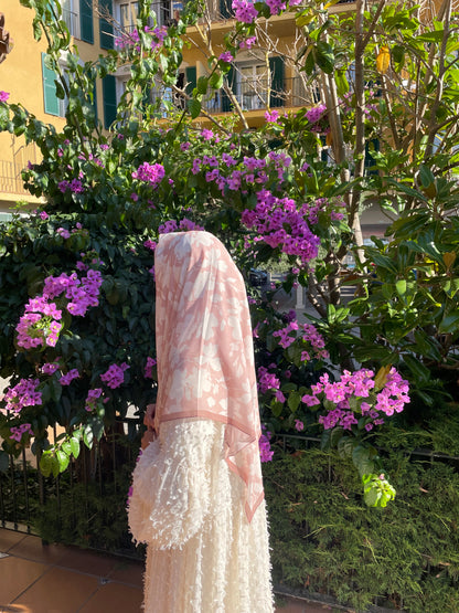 Carré MAGNOLIA Rose
