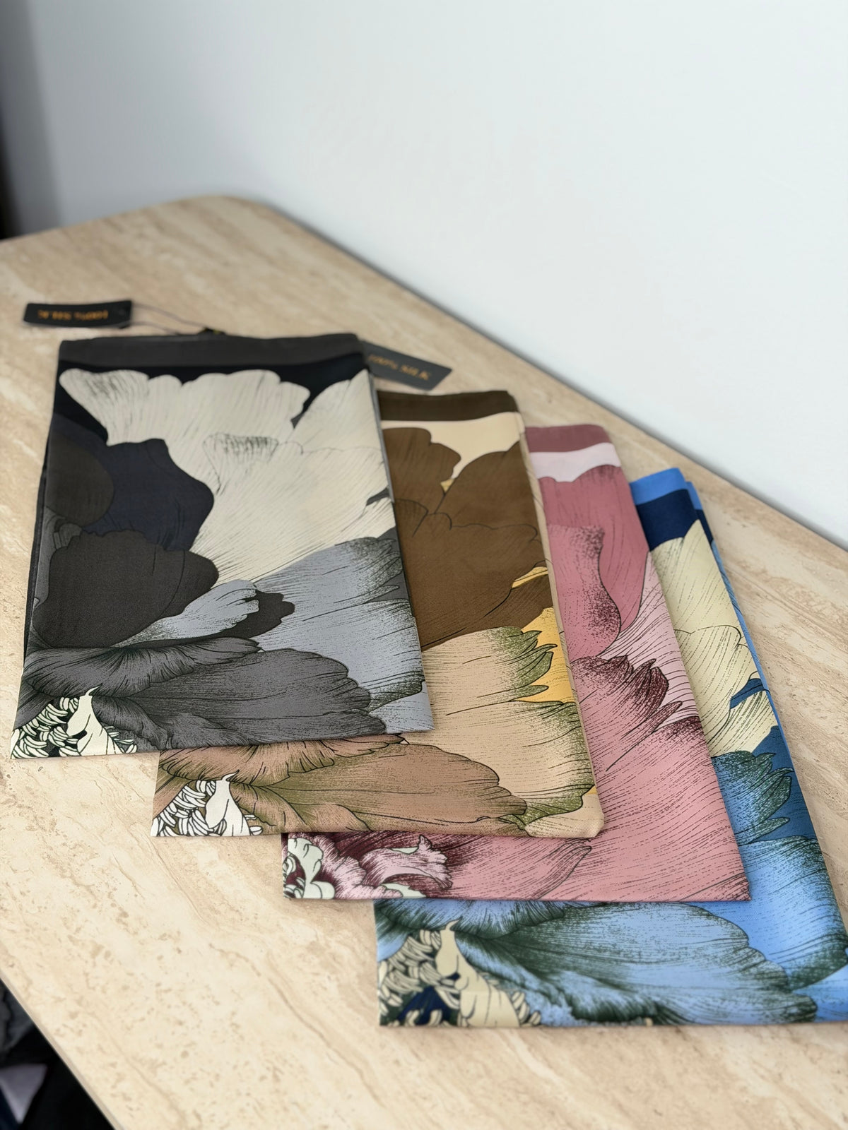 Carré de soie LAM (+couleurs)