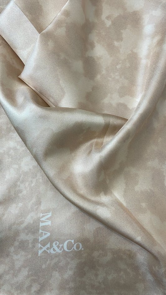 MaxCo Peach Silk Square
