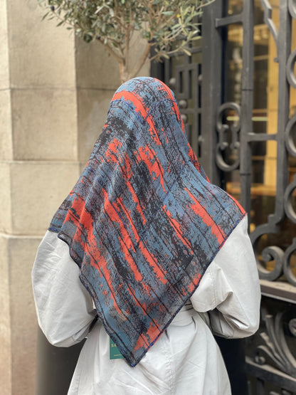 Carré mousseline AMBRE