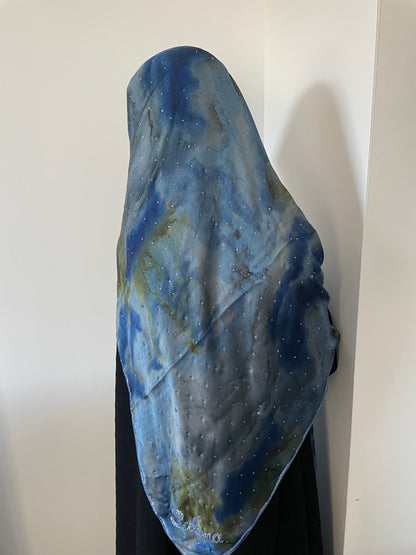 Earth Constellation Muslin Square