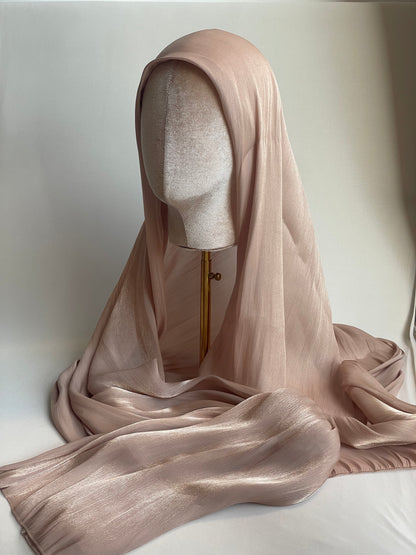 Organza de soie Doré avec Bonnet