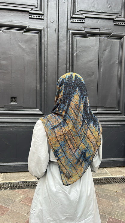 Carré mousseline QUARTZ