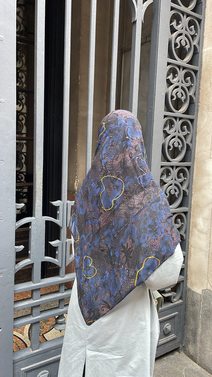 Carré mousseline ABYSSE