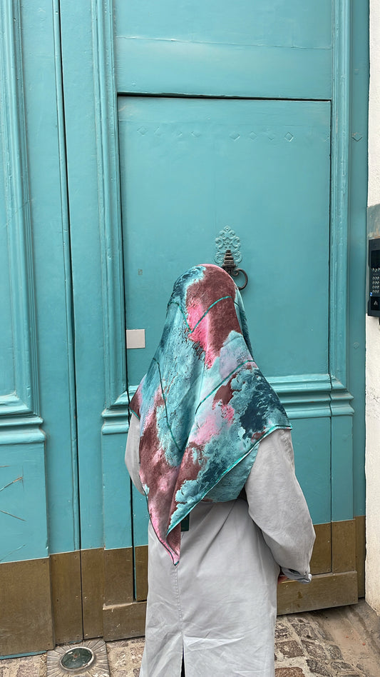 Carré mousseline MIRAGE