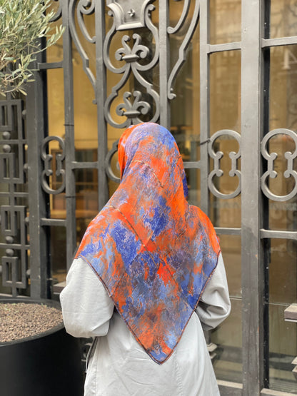 Carré mousseline AURORE