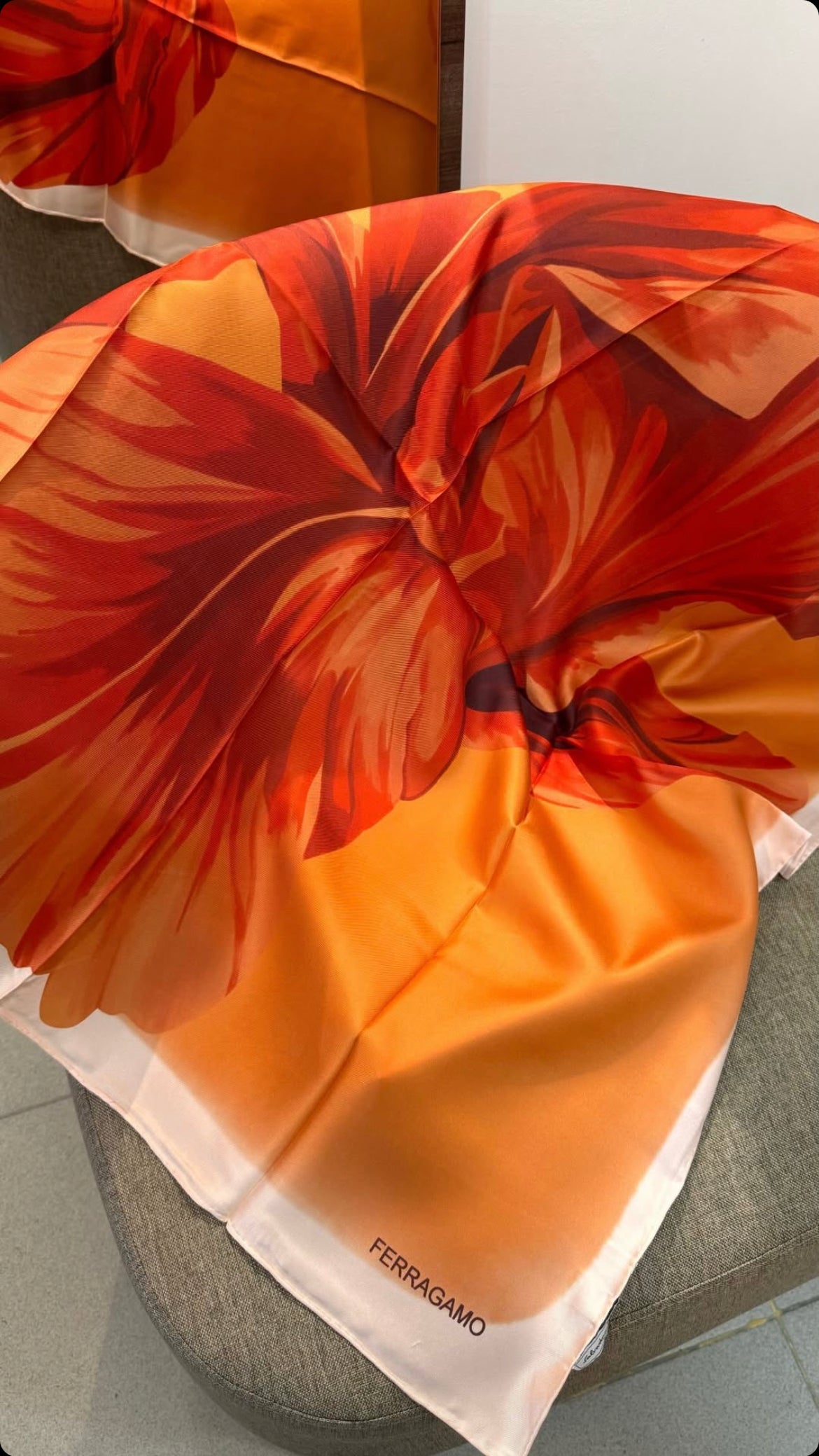 Ferrogam silk square