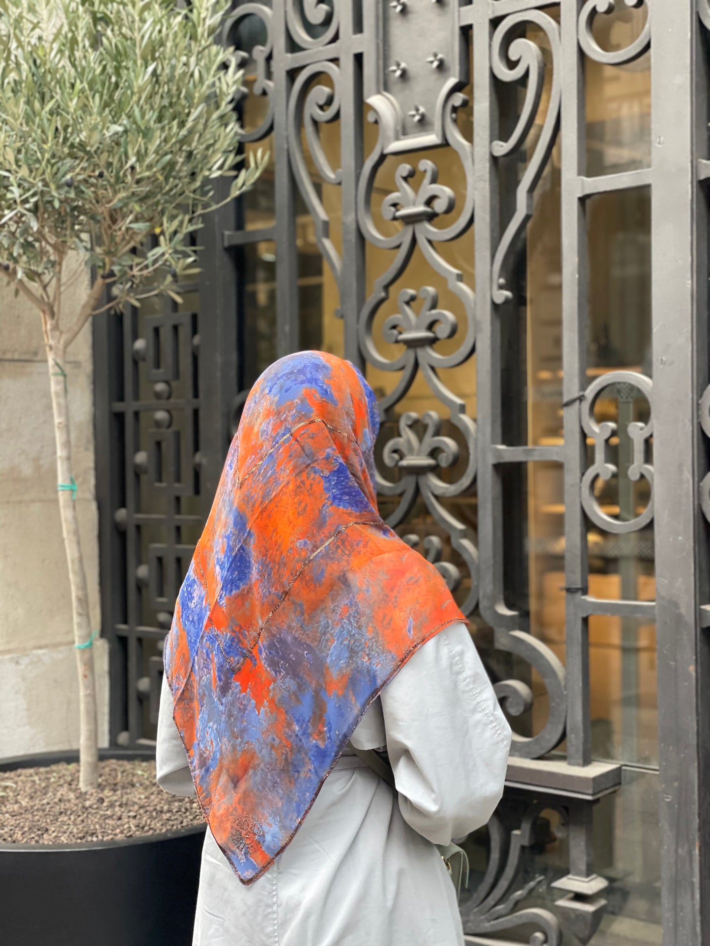 Carré mousseline AURORE