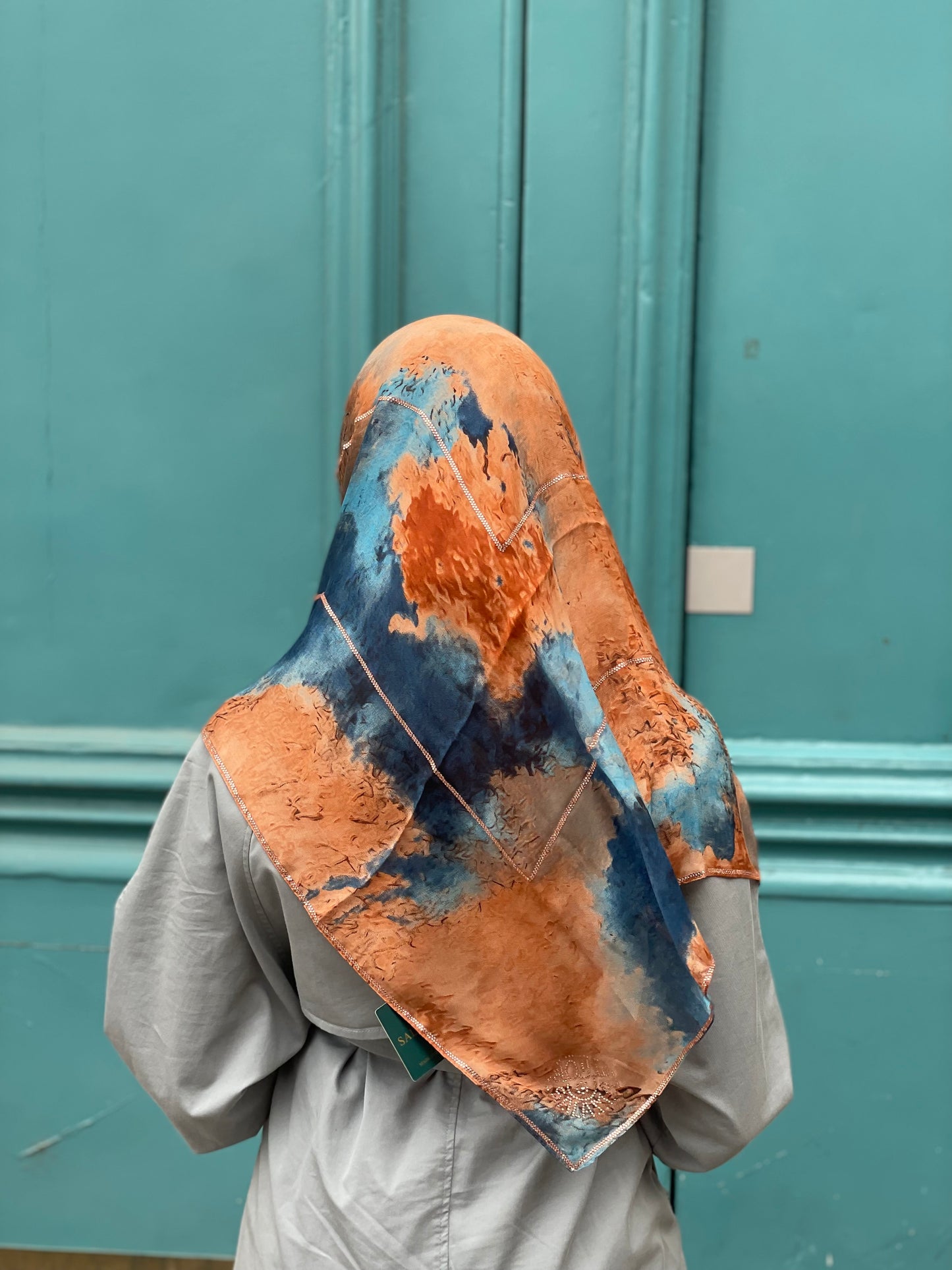 Carré mousseline CORAIL