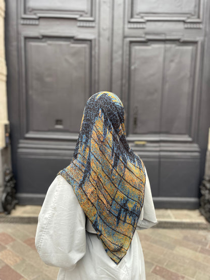 Carré mousseline QUARTZ