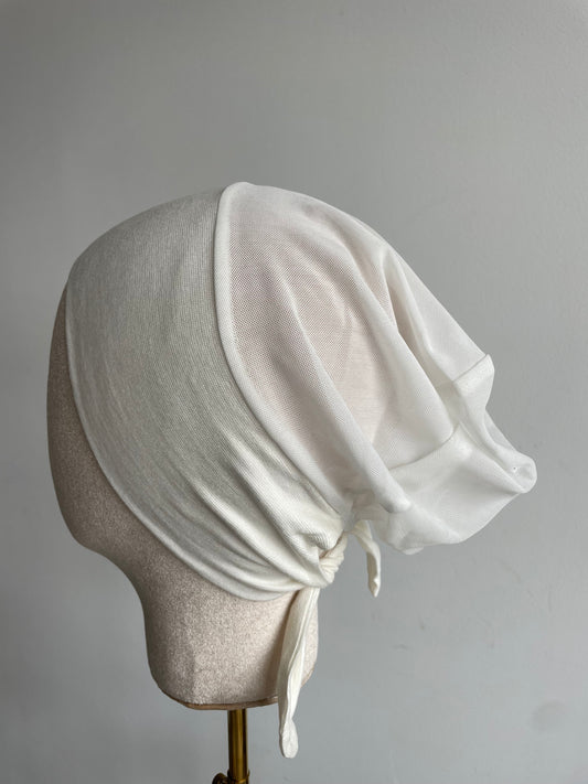 Bonnet à noué filet