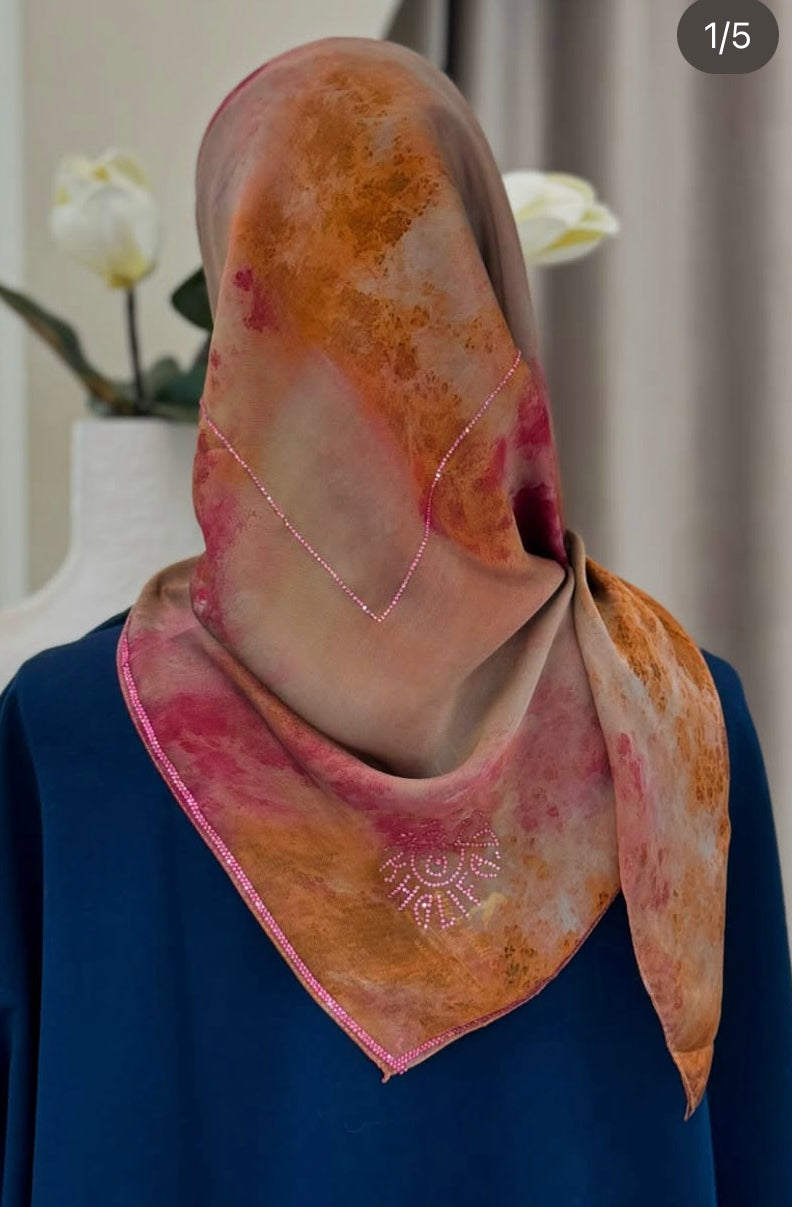 Khalifa muslin square in several colors