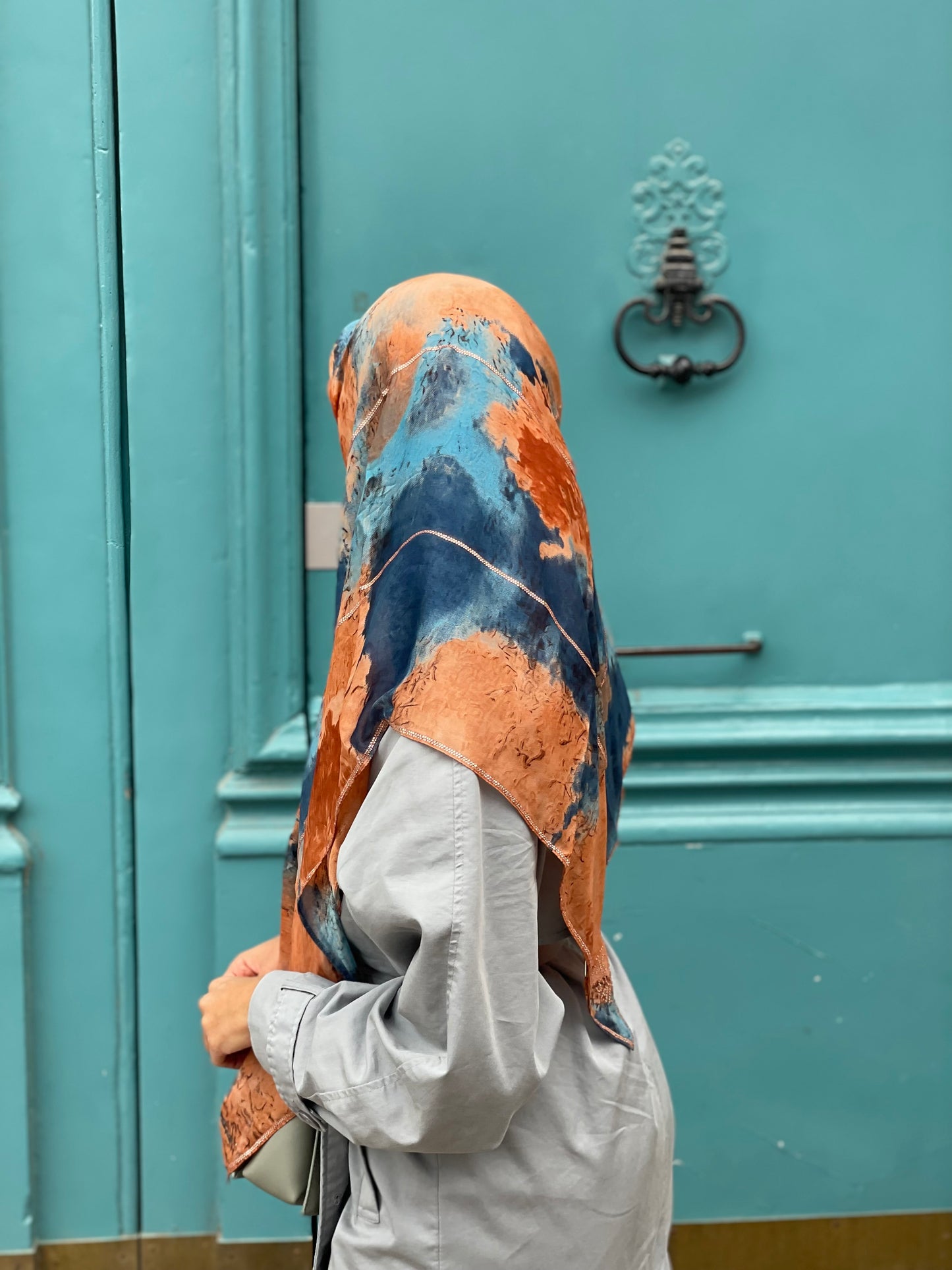 Carré mousseline CORAIL