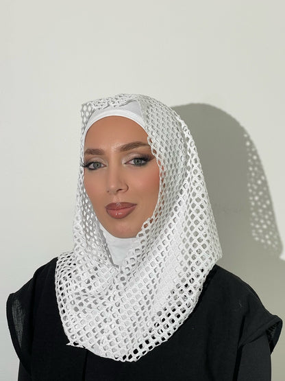 Cagoule 2 pièces filet (+couleurs )