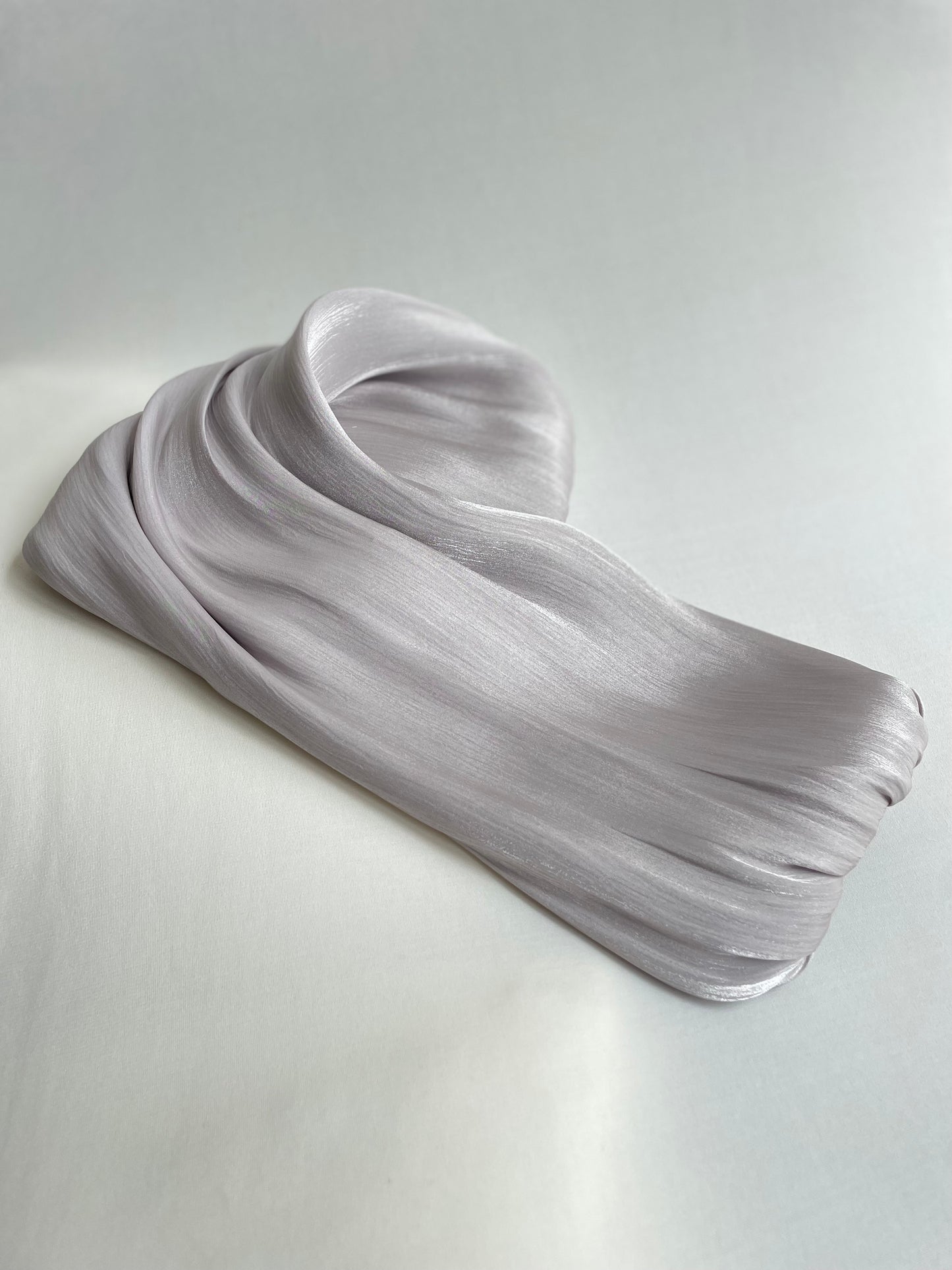 Organza de soie Beige