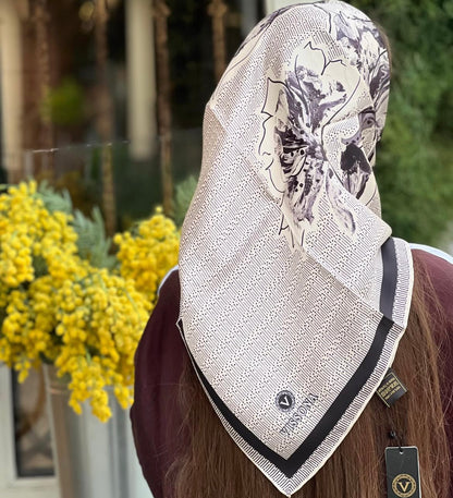 Vissona silk square