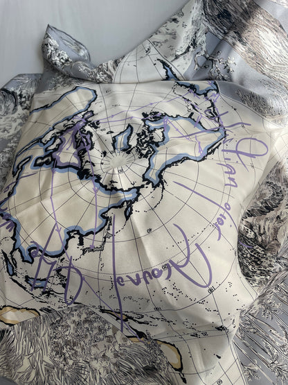 World silk square