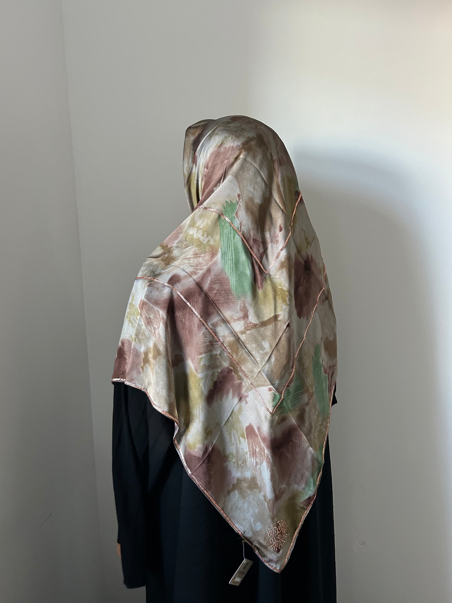 Autumn muslin square