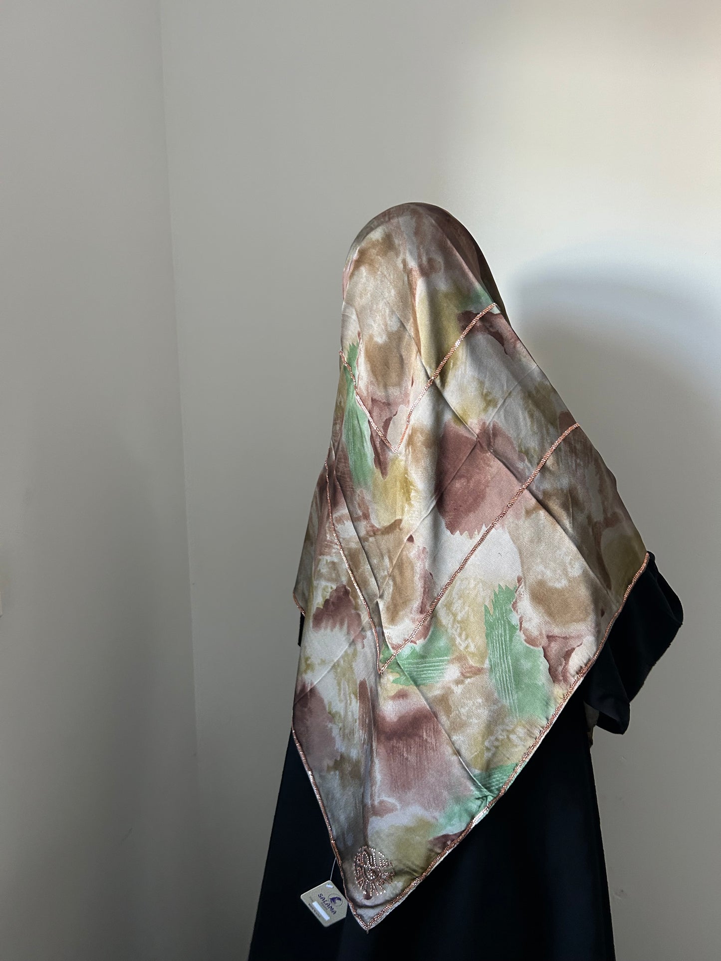 Autumn muslin square
