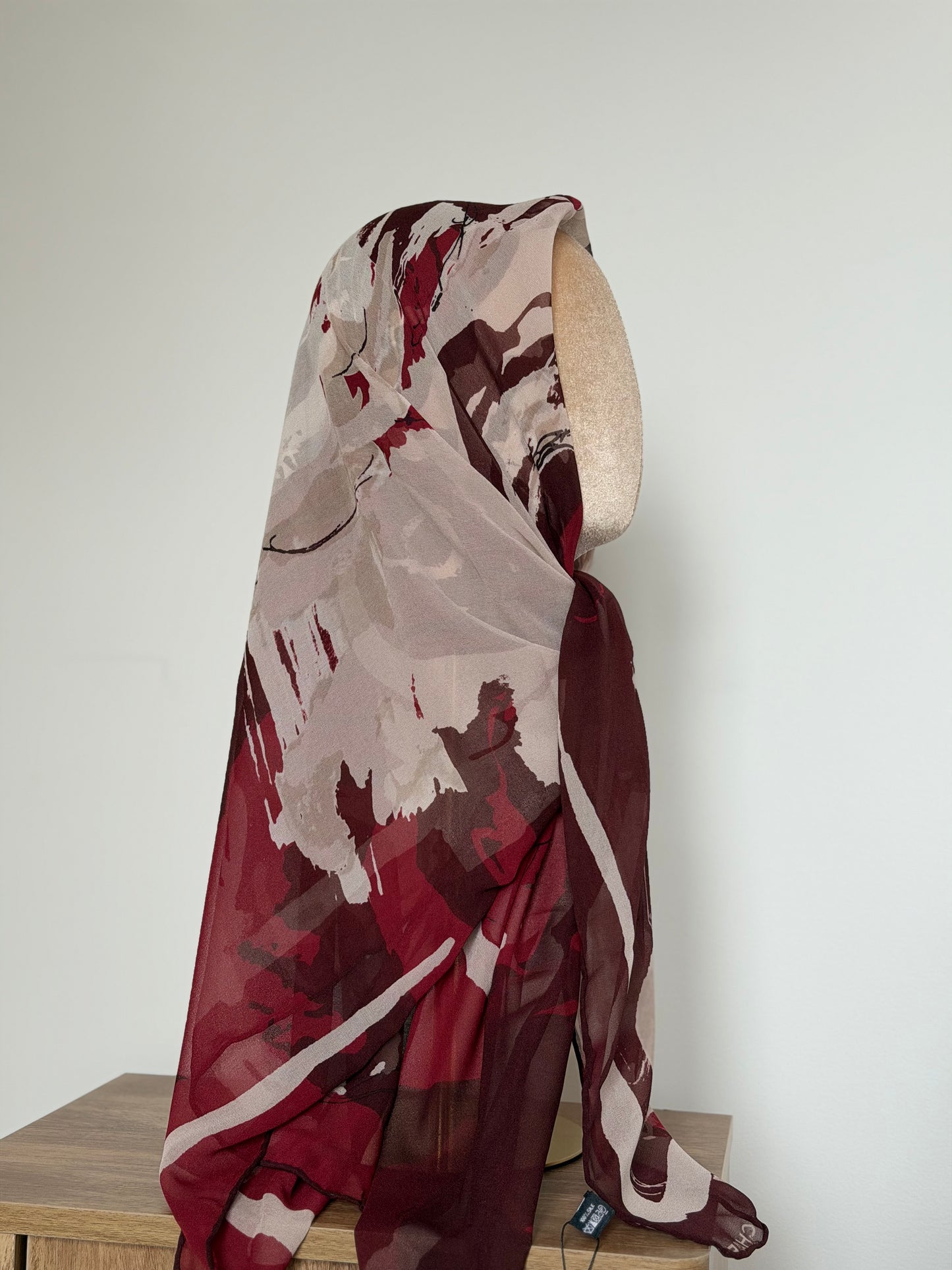 Carré Chiffon INAYA Rouge