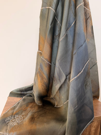 Carré mousseline SATURNE