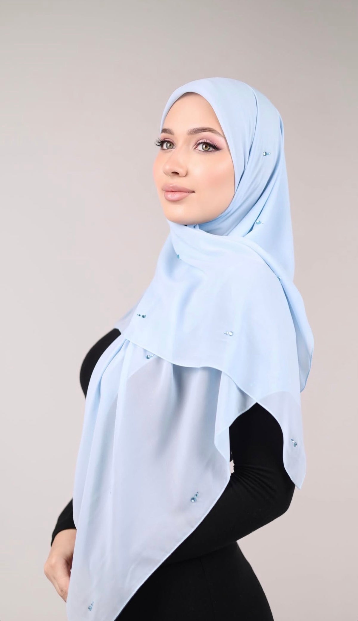 Carré SOPHIE Bleu ciel