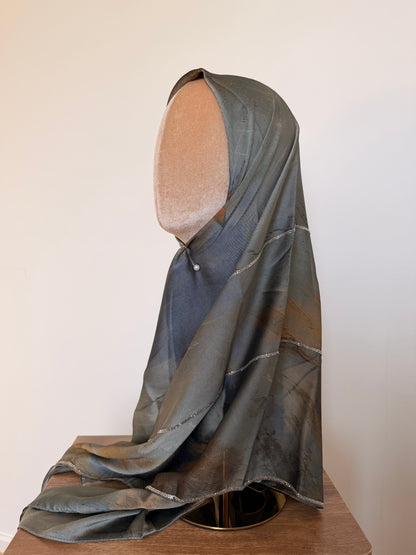 Carré mousseline SATURNE