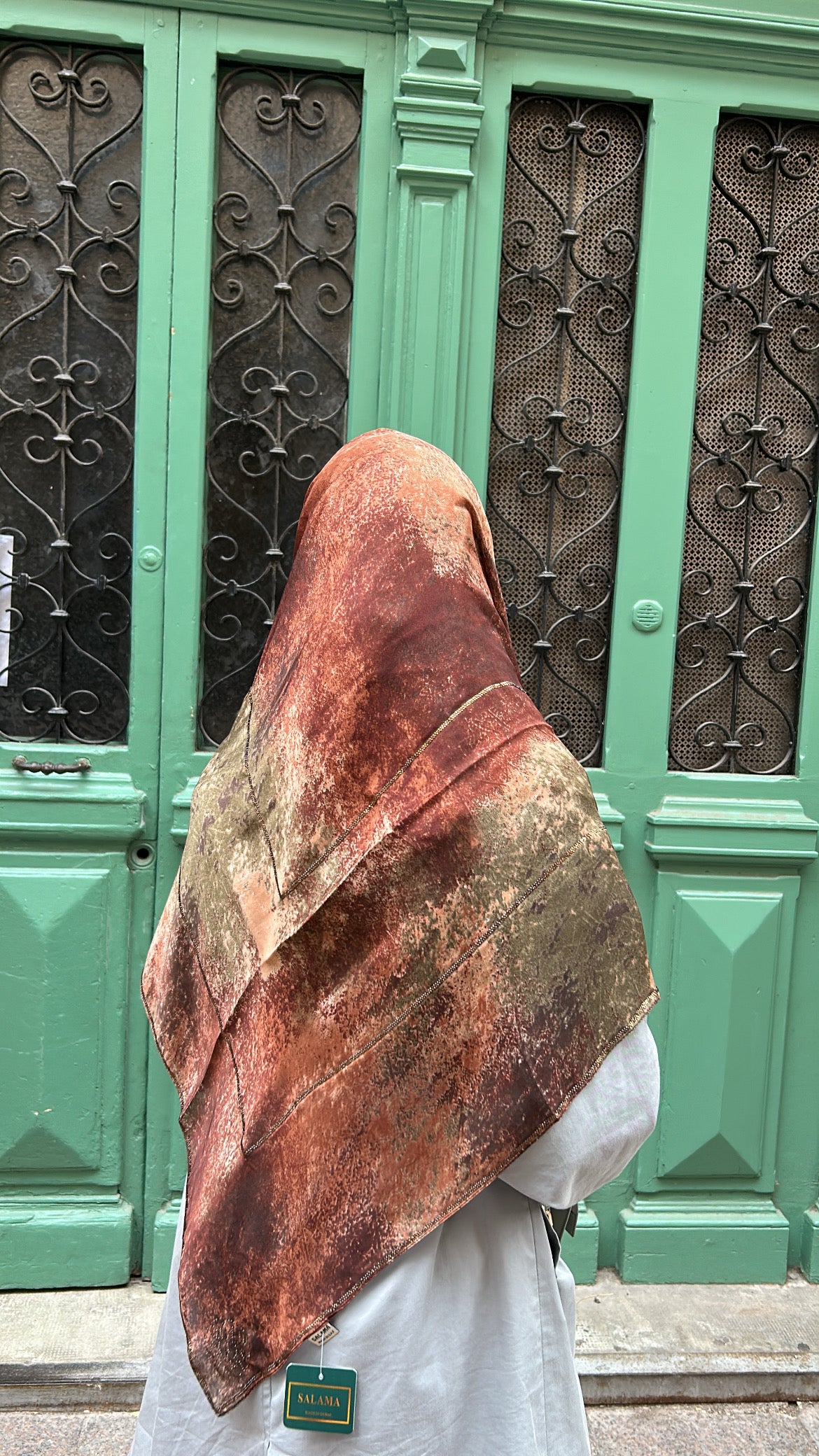 Carré mousseline CANNELLE