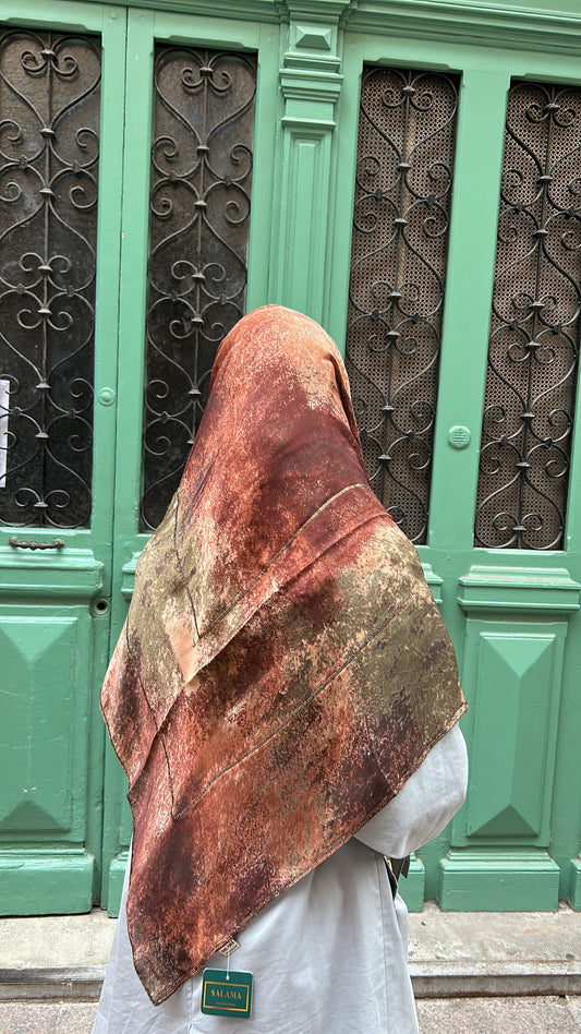 Carré mousseline CANNELLE