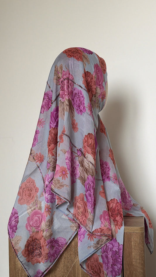 Carré mousseline ROSIE