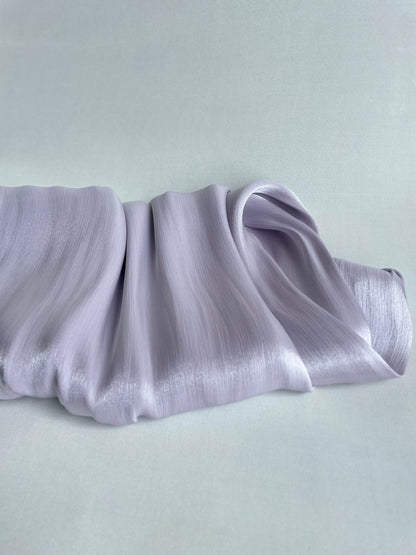 Organza de soie LILAS clair