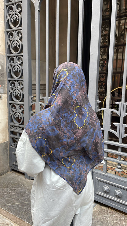 Carré mousseline ABYSSE