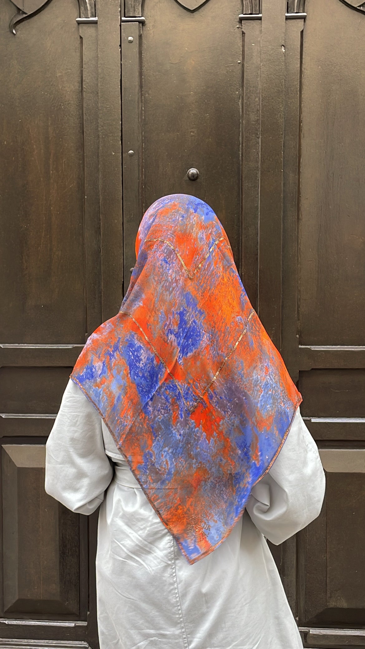 Carré mousseline AURORE