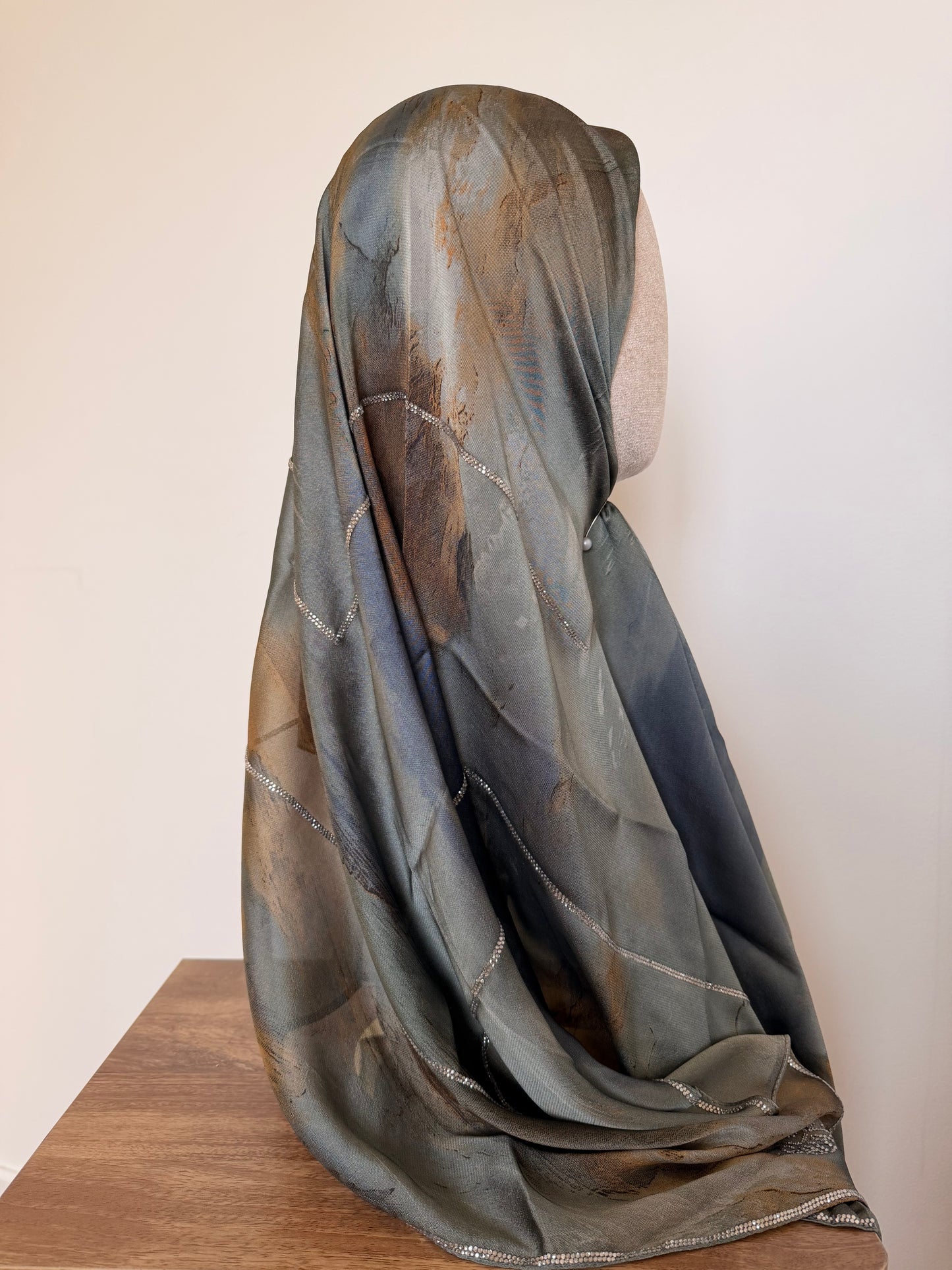 Carré mousseline SATURNE