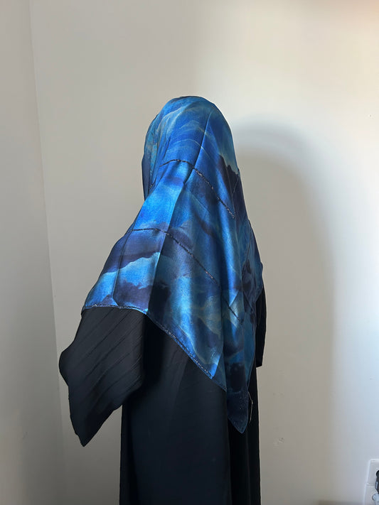Lapis Lazuli Muslin Square