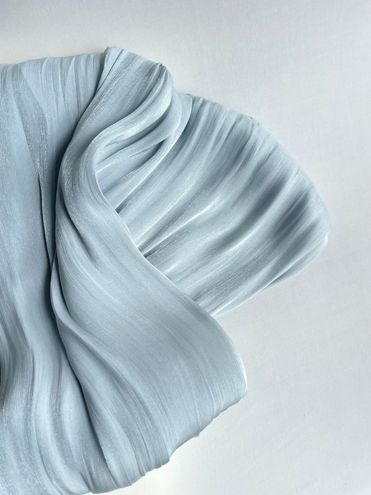 Organza de soie Vert d’eau