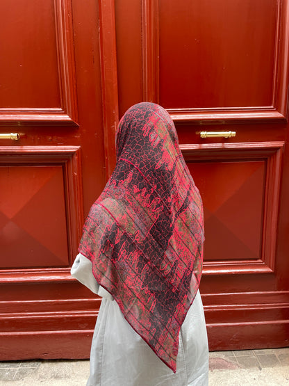 Carré mousseline CARMINE