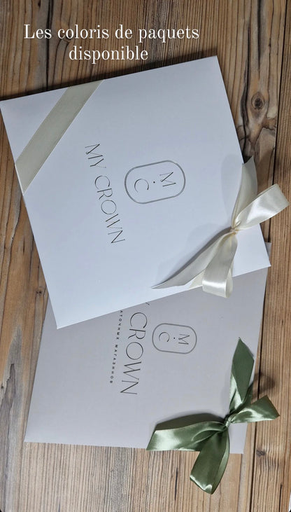 Taupe scarf box