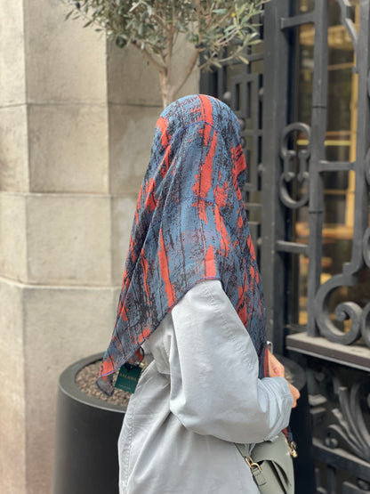 Carré mousseline AMBRE