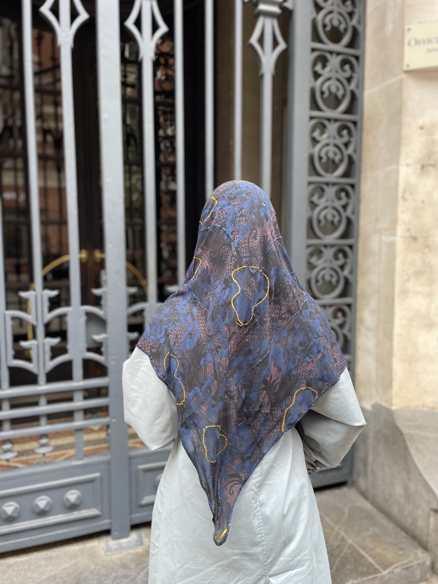 Carré mousseline ABYSSE