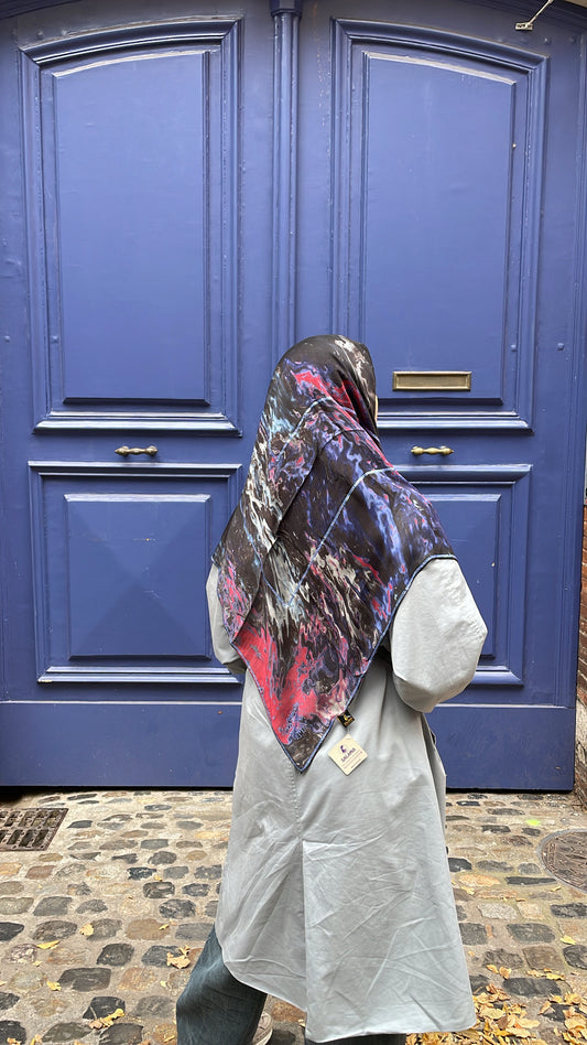 Carré mousseline NÉBULEUSE