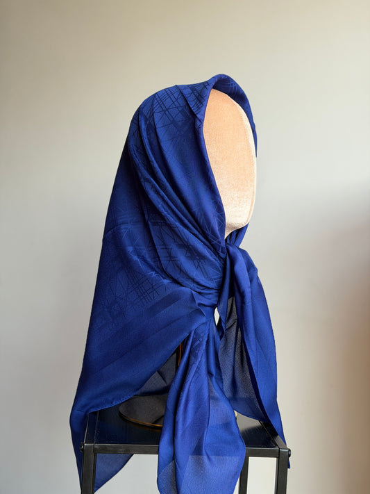 Carré bleu électrique