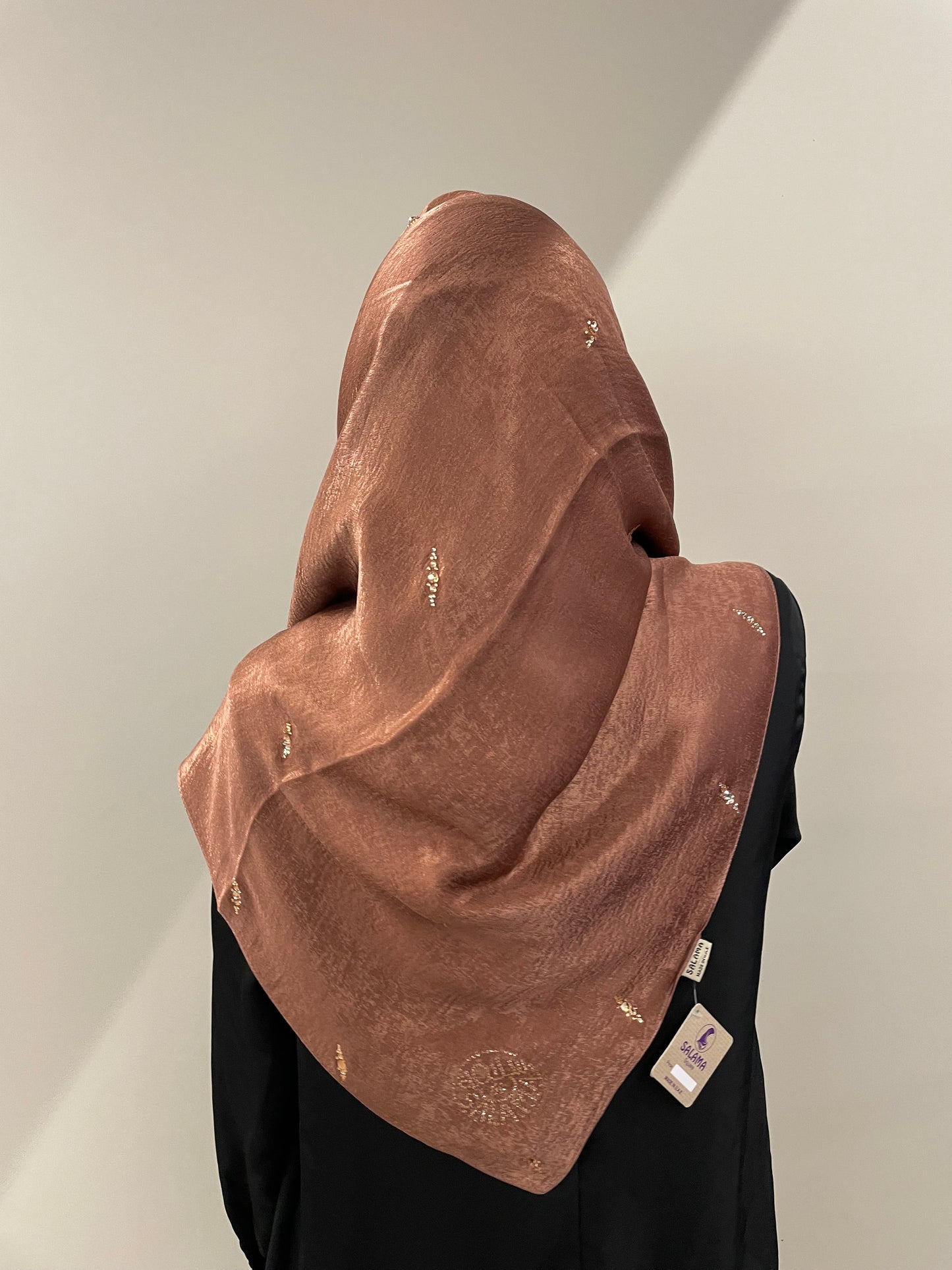 AMIRA Brick Rhinestone Square