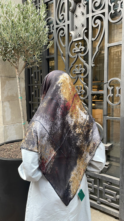 Carré mousseline ENCRE