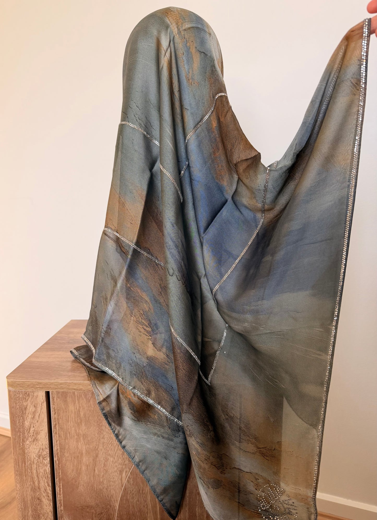 Carré mousseline SATURNE